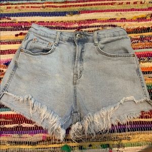 high waisted shorts